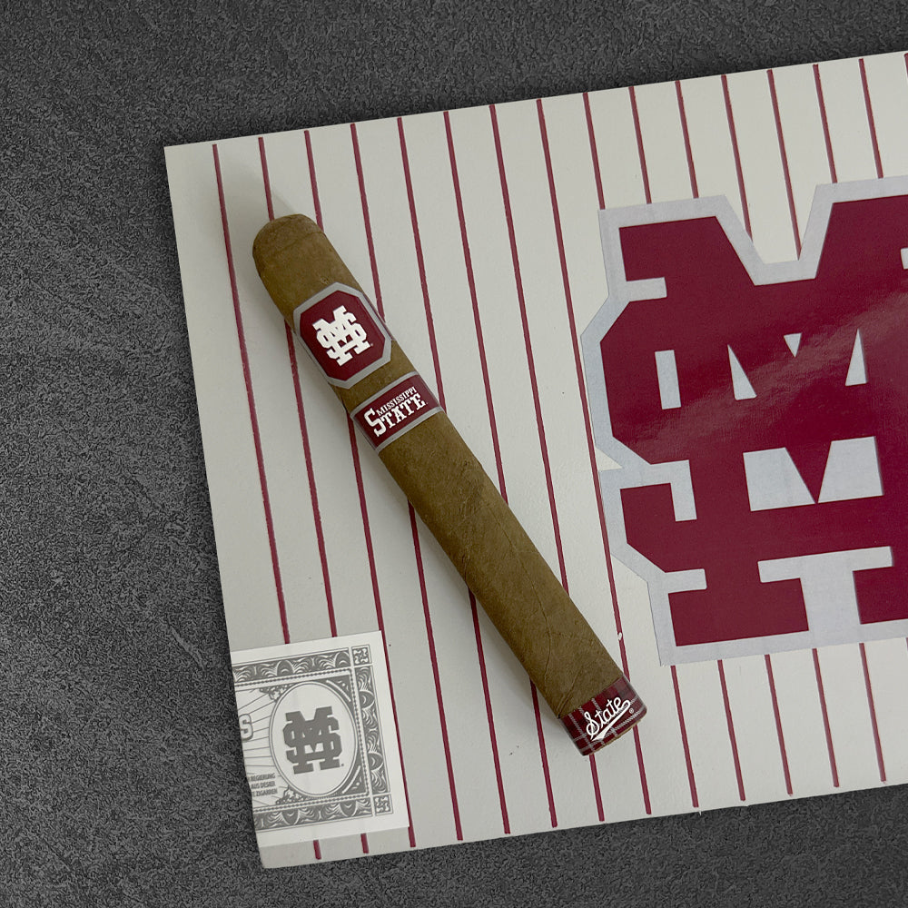 Mississippi State baseball: Coach Ron Polk tribute PINSTRIPE box