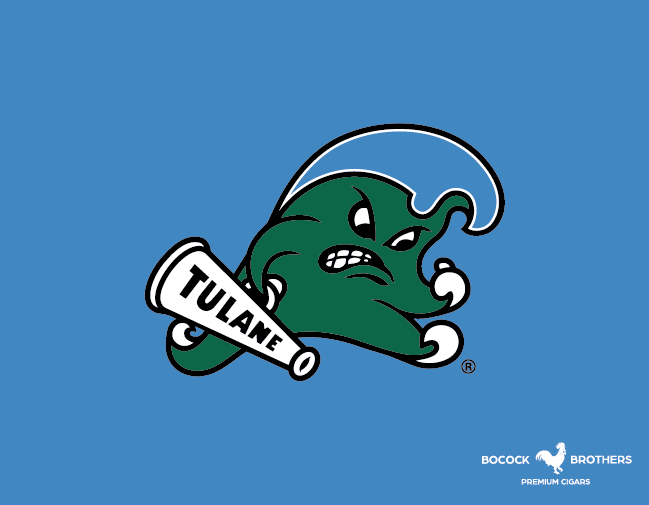 Tulane Angry Wave Habano Cigars | Officially Licensed | 20 Count Box