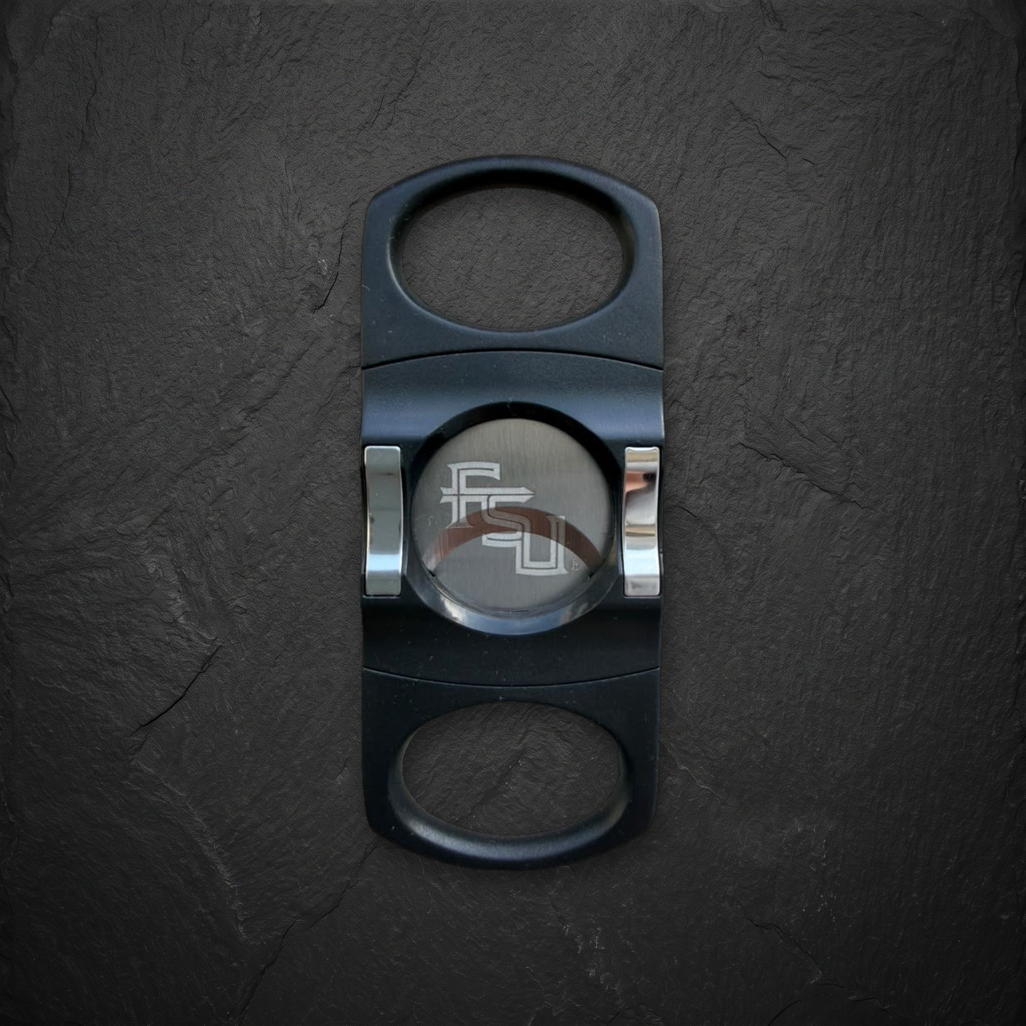 Florida State Seminoles double guillotine cigar cutter, officially licensed collegiate