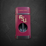 Florida State Seminoles Triple Torch Cigar Lighter with Spring V Cutter | Officially Licensed Collegiate | Bocock Brothers
