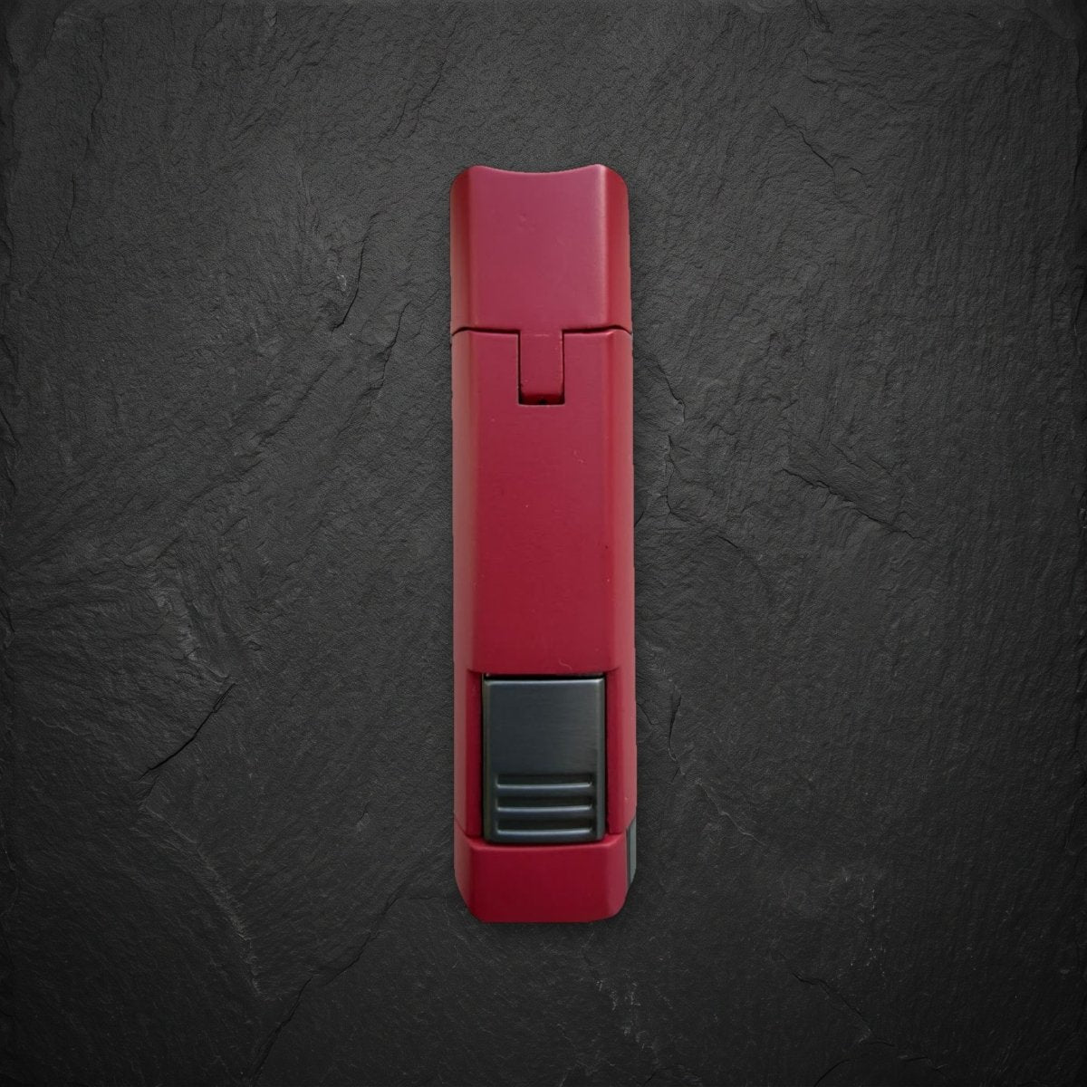 Indiana Hoosiers National Champions Triple Torch Cigar Lighter with Spring V Cutter | Officially Licensed Collegiate | Bocock Brothers - Collegiate Athletics