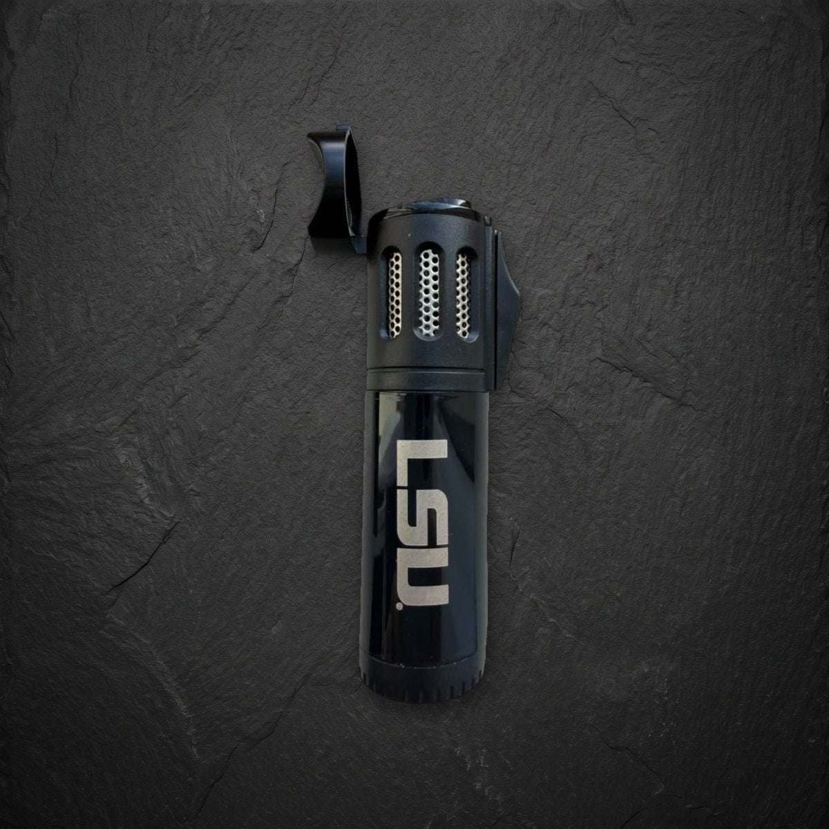 LSU Tiger Triple Flame Torch Lighter Black - Collegiate Athletics