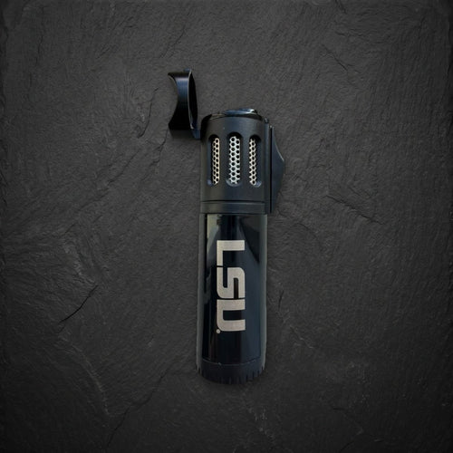 LSU Tiger Triple Flame Torch Lighter Black - Collegiate Athletics