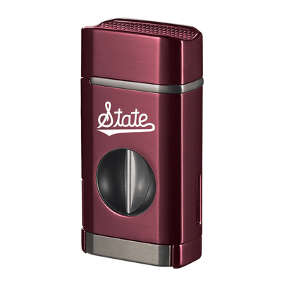 Mississippi State triple torch cigar lighter with spring V cutter