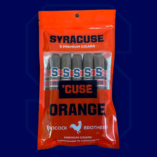 Syracuse Orange premium cigar 5-pack, officially licensed