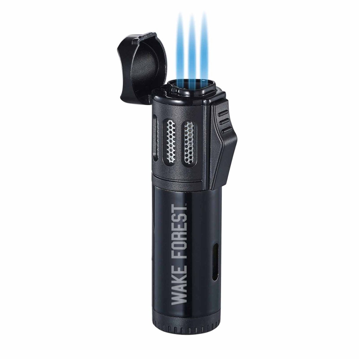 Wake Forest Triple Flame Torch Lighter Black - Collegiate Athletics