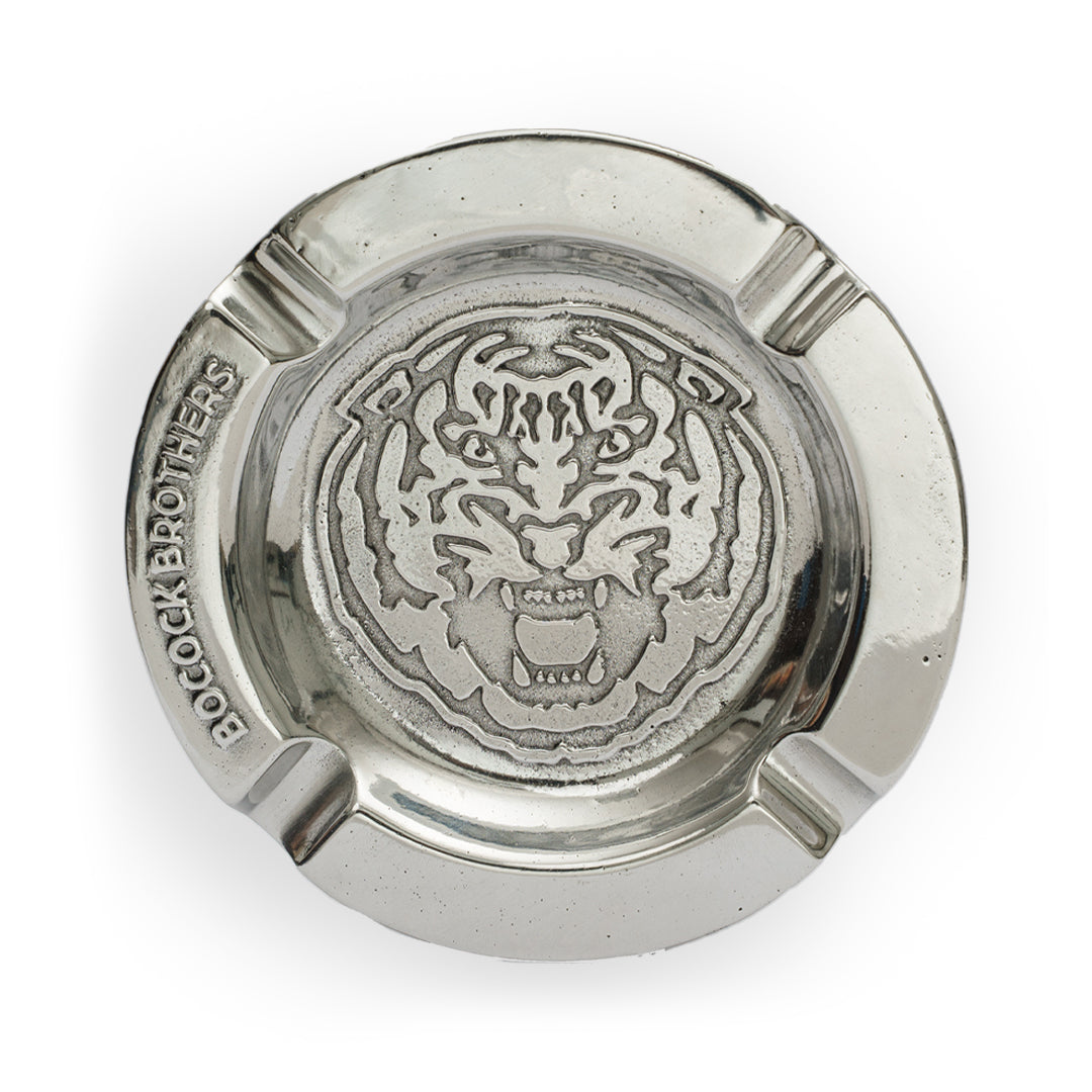LSU Tiger Pewter Ashtray – Handmade in Honduras