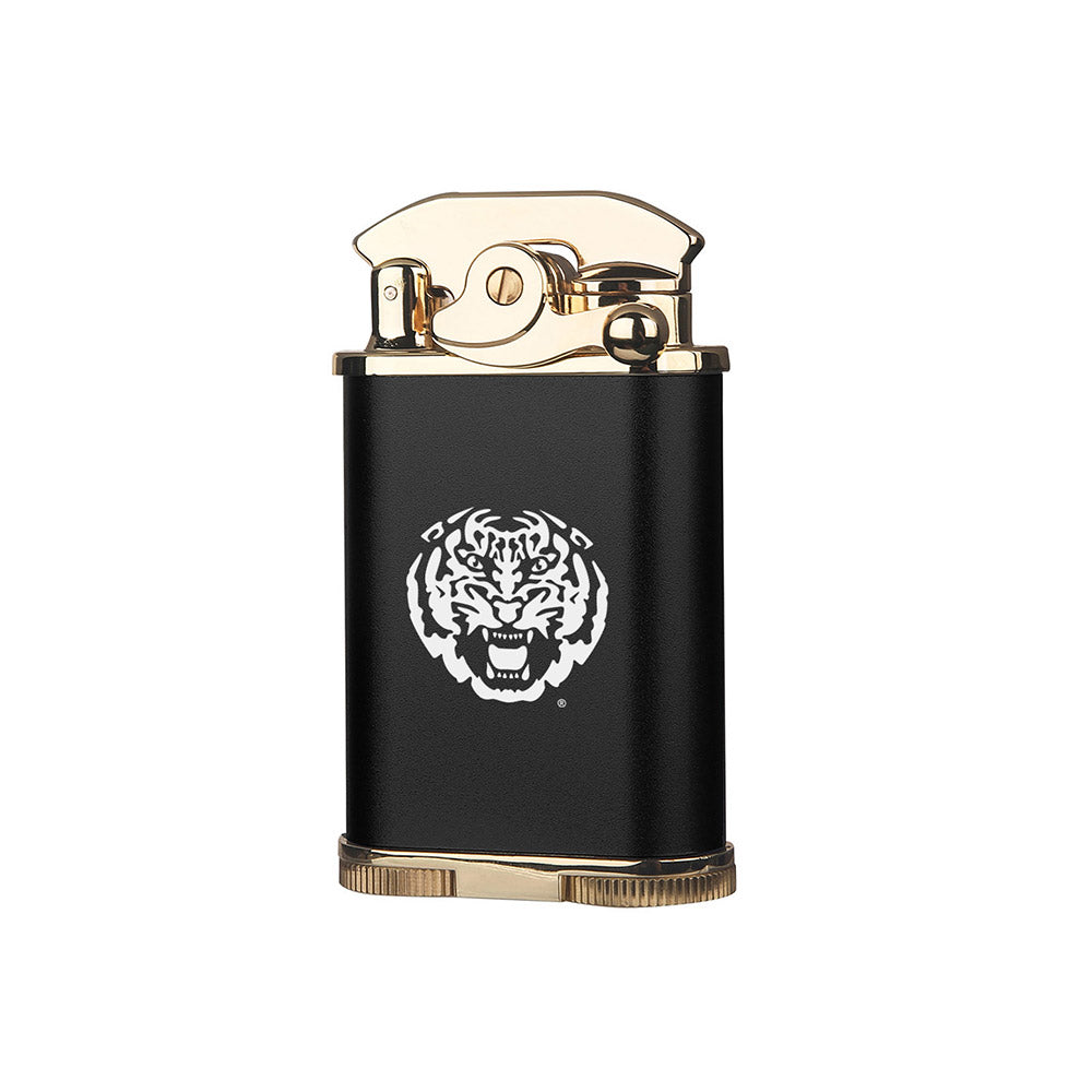 LSU Tiger Retro Triple Flame Cigar Lighter Black & Gold