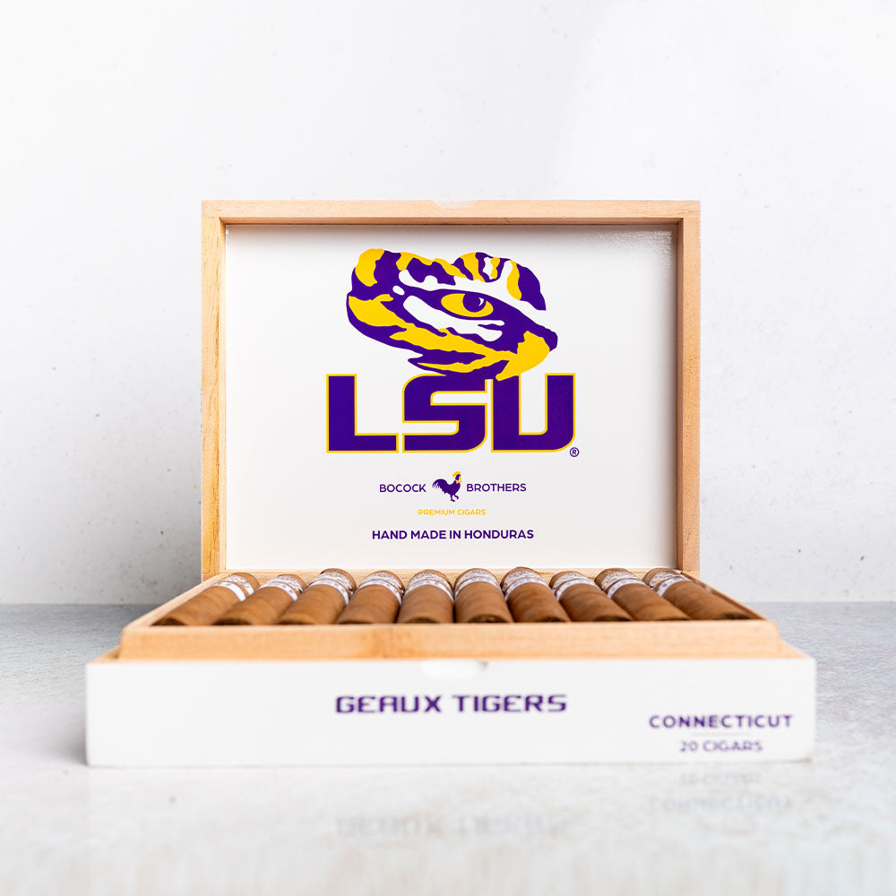 LSU TIGERS Connecticut Wrapper 20 Box Count