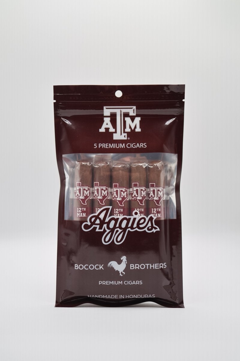 Aggie 5 Cigar Pack Habano (Toro) - Collegiate Athletics