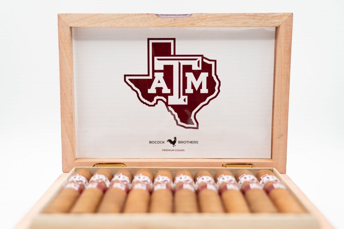 Aggie Maroon Premium Handrolled Habano - Collegiate Athletics