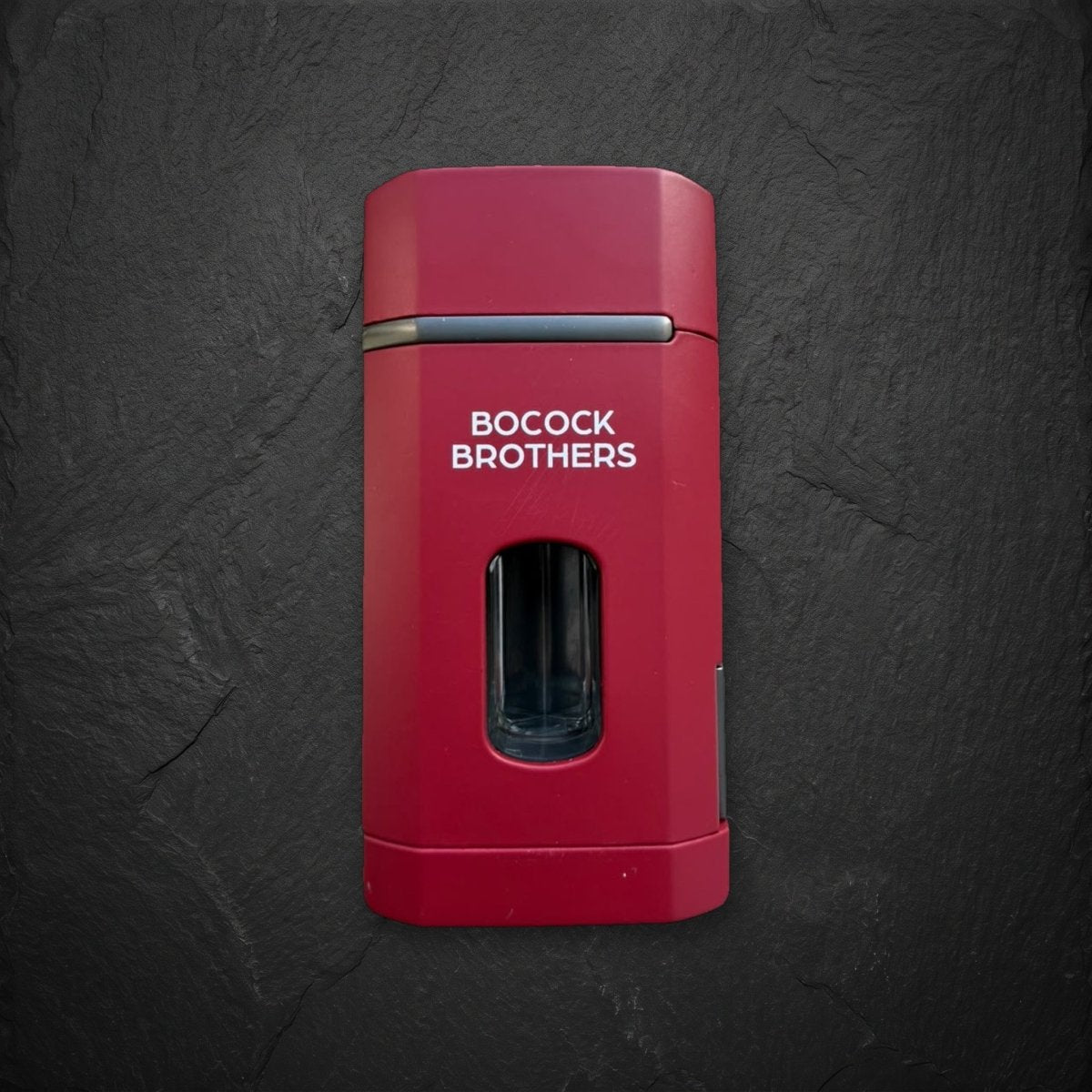 Indiana Hoosiers National Champions Triple Torch Cigar Lighter with Spring V Cutter | Officially Licensed Collegiate | Bocock Brothers - Collegiate Athletics