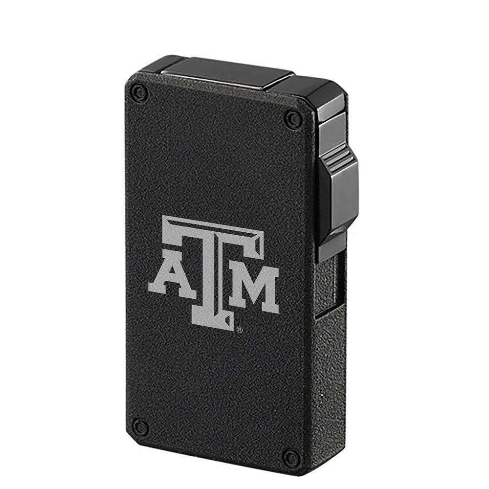 Texas A&M Wind Resistant Torch Flame Lighter Charcoal Black - Collegiate Athletics