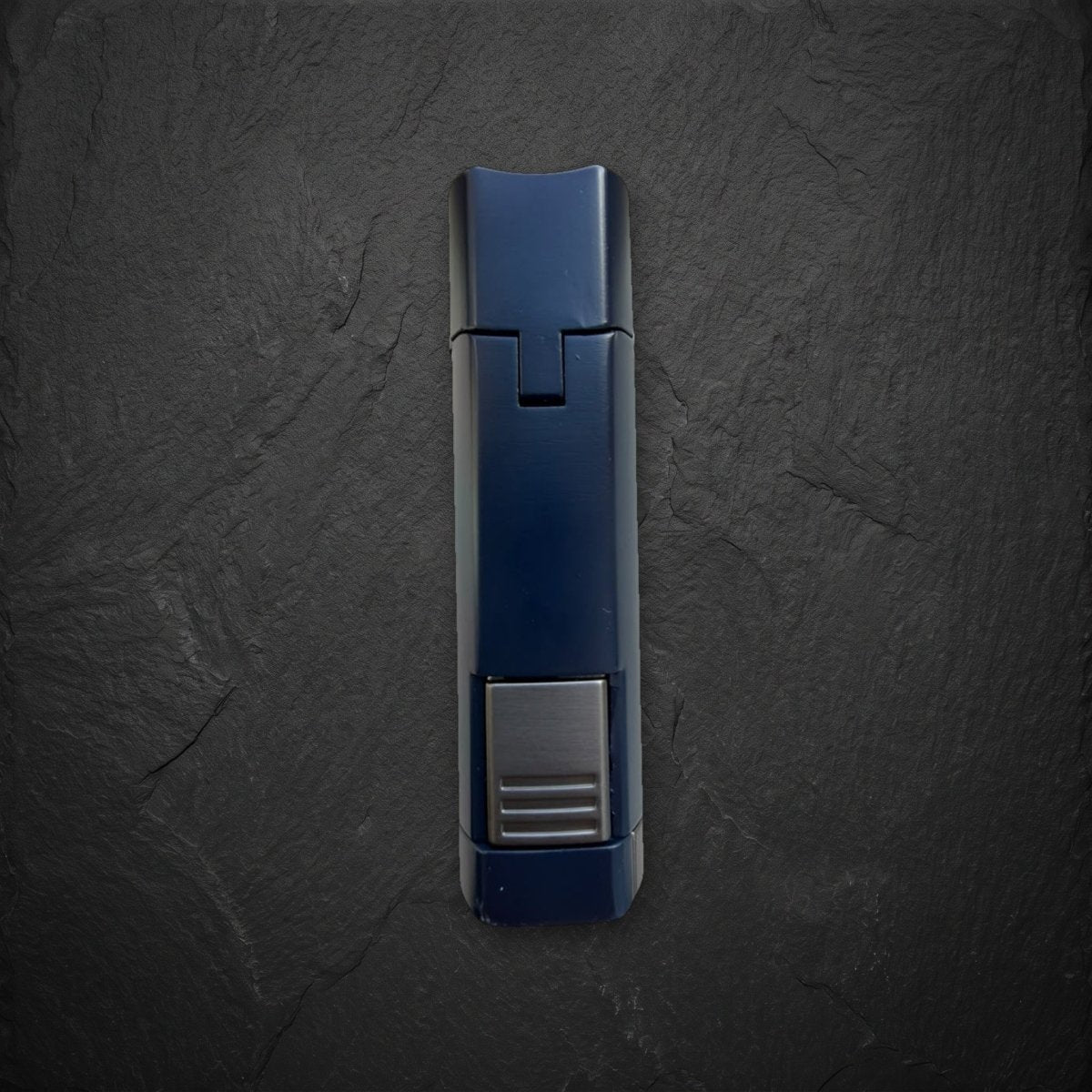 UConn Huskies Triple Torch Cigar Lighter with Spring V Cutter | Officially Licensed Collegiate | Bocock Brothers - Collegiate Athletics