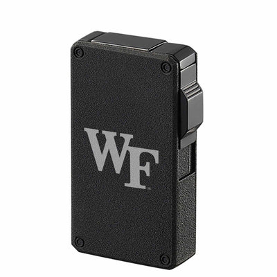 Wake Forest Demon Deacons wind resistant torch cigar lighter in charcoal black