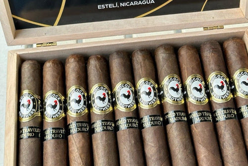 World Traveler Maduro premium cigars by AJ Fernandez