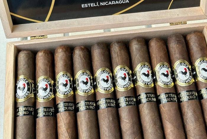 World Traveler Maduro premium cigars by AJ Fernandez